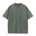 Vintage Washed 230g Heavy Pure Cotton Cross-Border T-Shirt