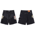 Gallery Dept New Splash Print Ripped Jeans Trendy High Street Casual