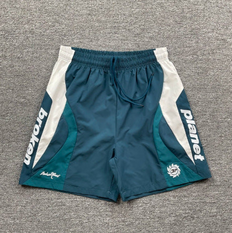 Broken Planet European and American High Street Fashion Brand Letter shorts