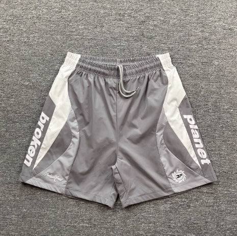Broken Planet European and American High Street Fashion Brand Letter shorts