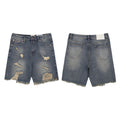 Gallery Dept New Splash Print Ripped Jeans Trendy High Street Casual