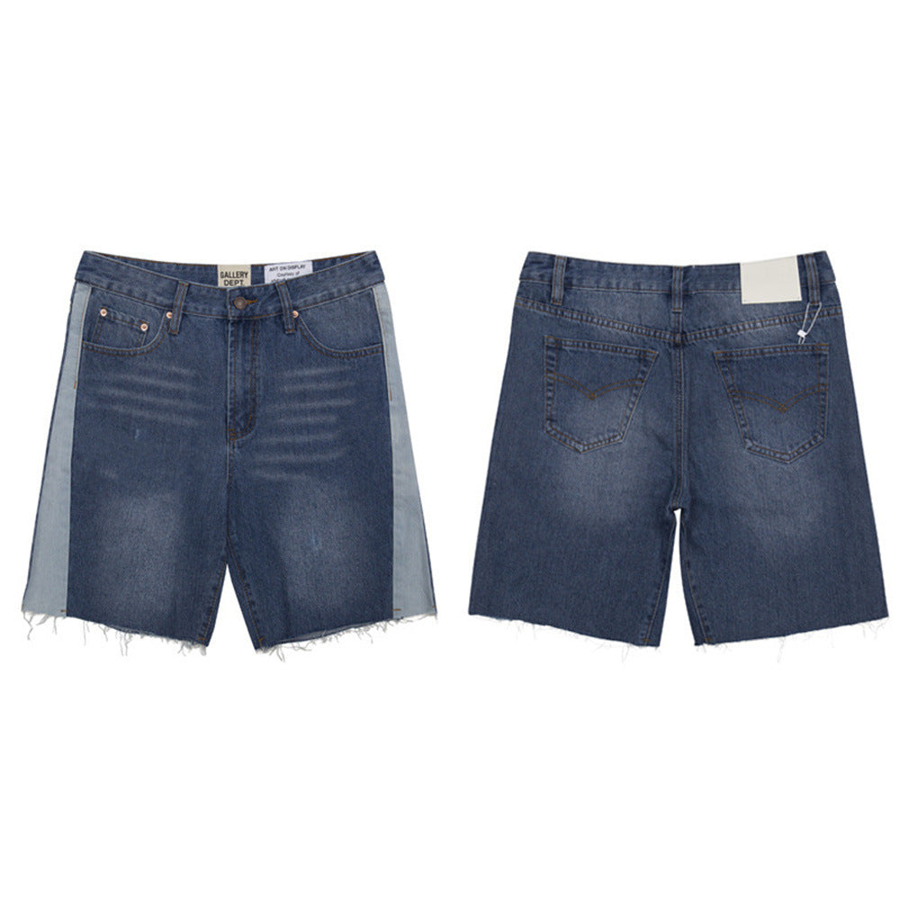 Gallery Dept New Splash Print Ripped Jeans Trendy High Street Casual