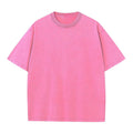 Vintage Washed 230g Heavy Pure Cotton Cross-Border T-Shirt