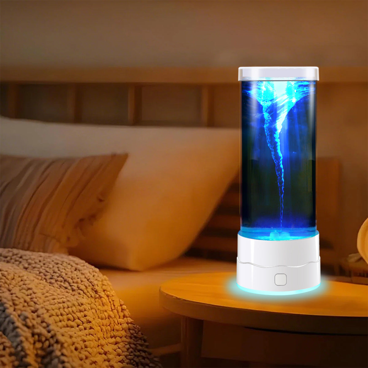 Led Jellyfish Lamp Desktop Tornado Atmosphere Lamp Creative Small