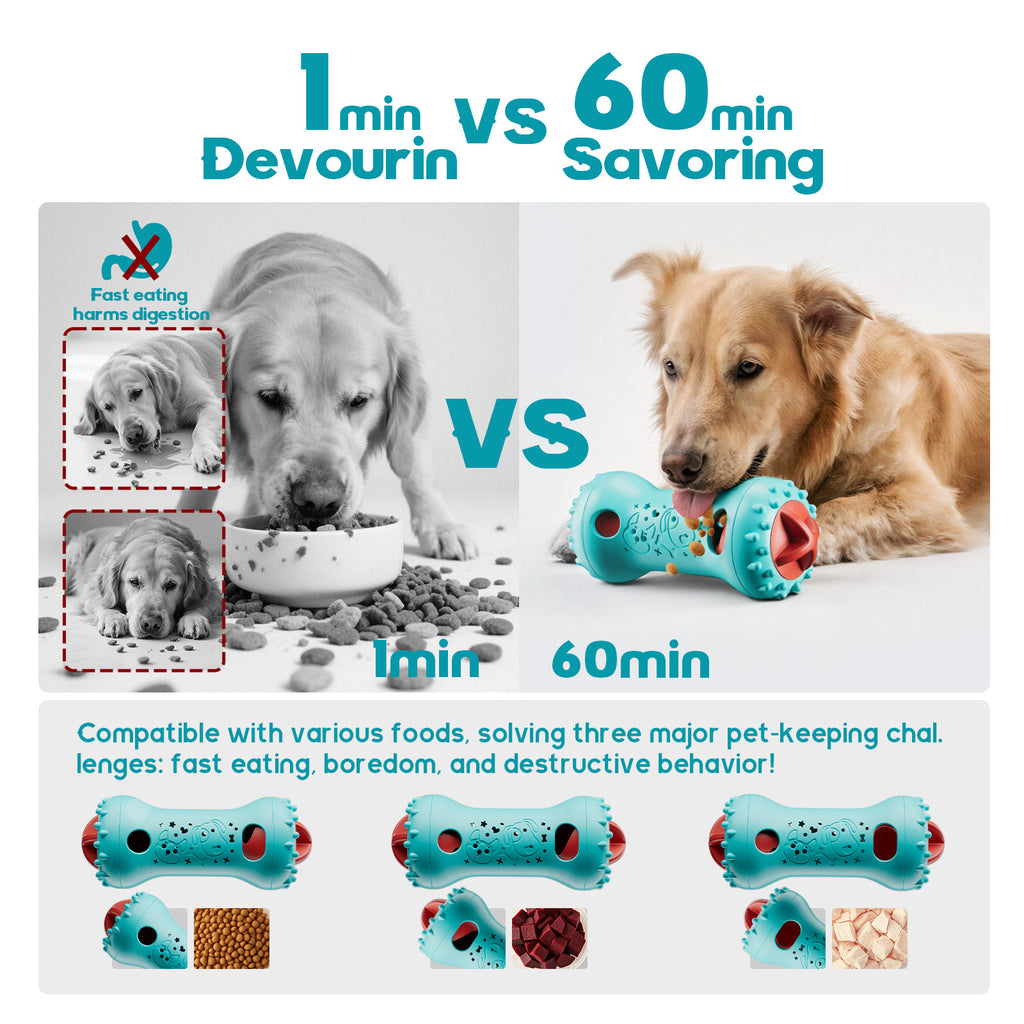 Rolling Food Dispensing Toy Dog Toy Self-Entertainment