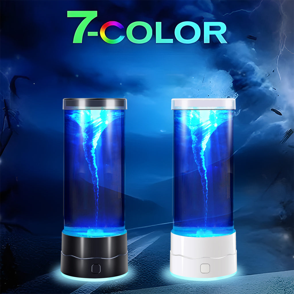 Led Jellyfish Lamp Desktop Tornado Atmosphere Lamp Creative Small