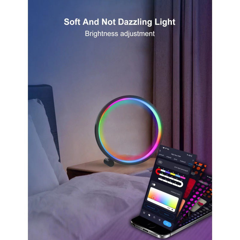 Smart WIFI creative desk lamp RGB e-sports desktop magic color desktop