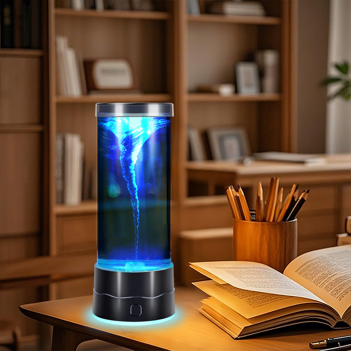 Led Jellyfish Lamp Desktop Tornado Atmosphere Lamp Creative Small