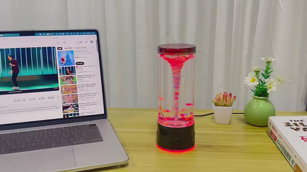 Led Jellyfish Lamp Desktop Tornado Atmosphere Lamp Creative Small